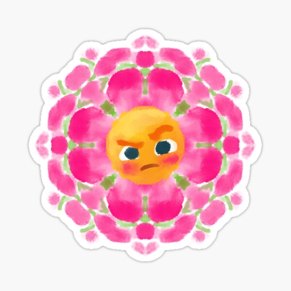 Item preview, Passive/aggressive floral pattern designed and sold by DoodlebrinksArt.