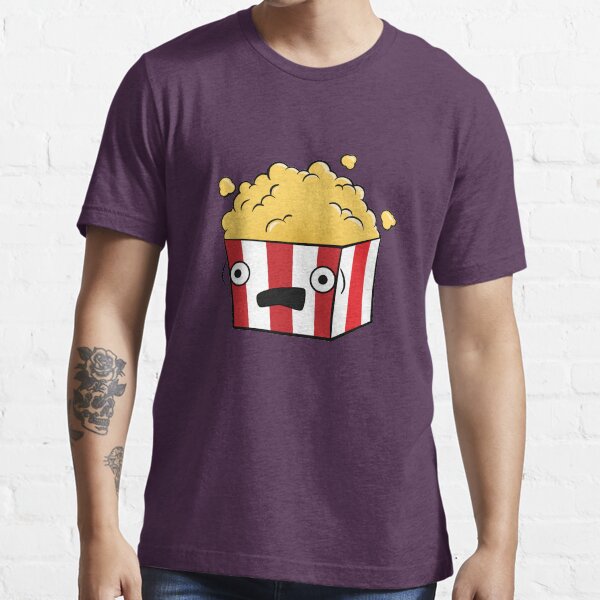 Cute Kawaii Cartoon Popcorn Essential T-Shirt