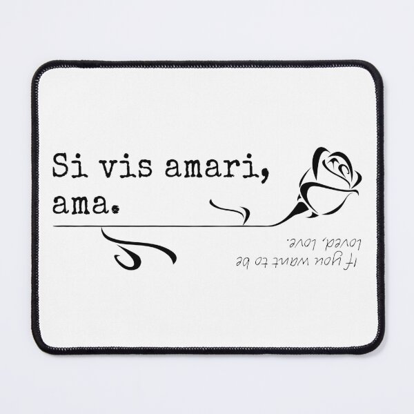 Item preview, If you want to be loved, love - Latin - T-Shirts, Stickers, Magnets, House - VBK - VisionsByKaren designed and sold by VisionsByKaren.