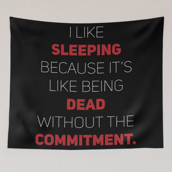 Item preview, I like sleeping designed and sold by 47T-Shirts.