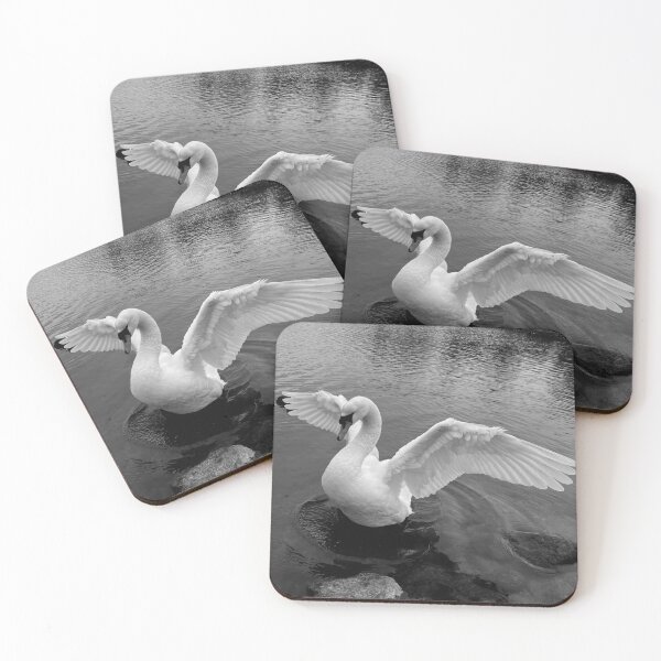Item preview, Swan Angel • Black & White • II designed and sold by Mortinus.