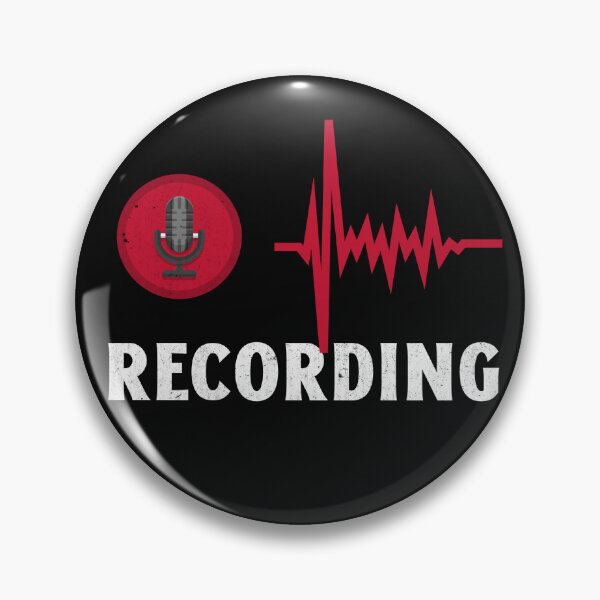 Item preview, Recording. Cool Microphone Recording Studio On Air designed and sold by Rebel-Design.