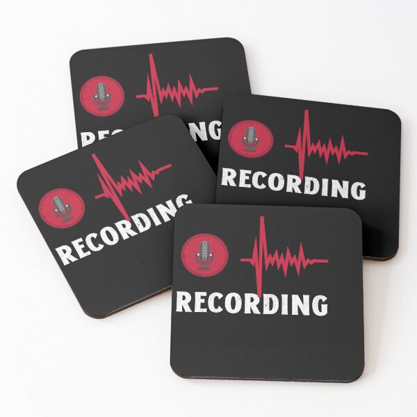 Item preview, Recording. Cool Microphone Recording Studio On Air designed and sold by Rebel-Design.