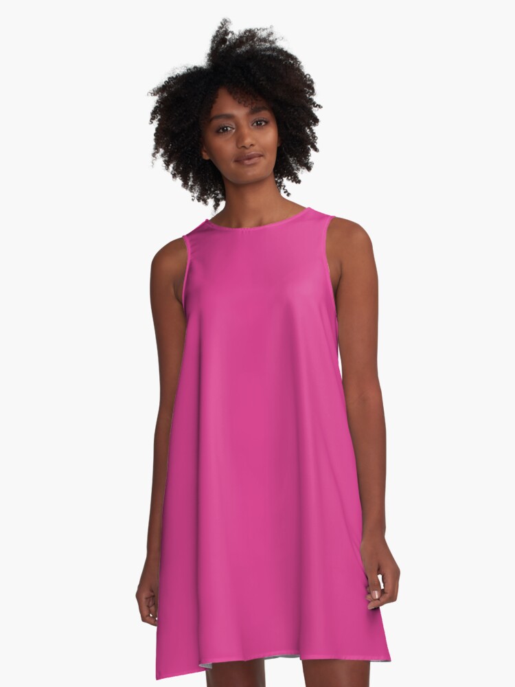 Cerise pink 2024 shift dress