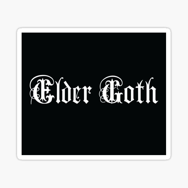 Item preview, Elder Goth designed and sold by tinyflyinggoats.