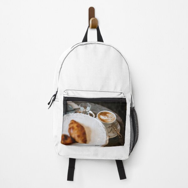 Item preview, espresso italian coffee with croissant designed and sold by Nebulae-Art.