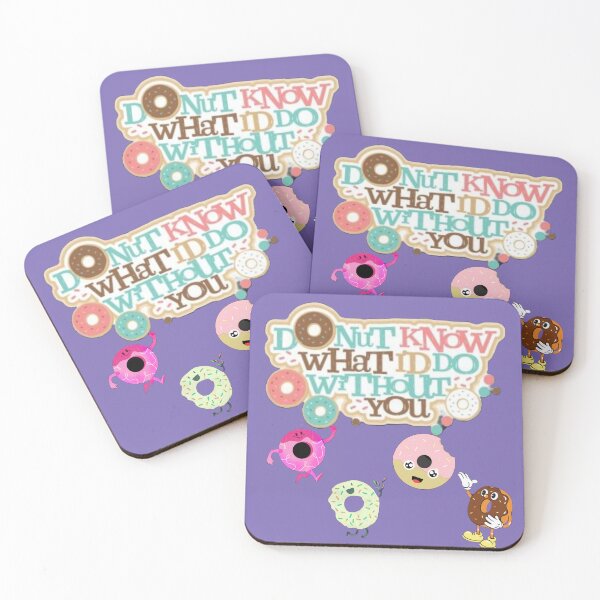 Item preview, Donut party time - donut know what I'd do without you designed and sold by Arteartz.