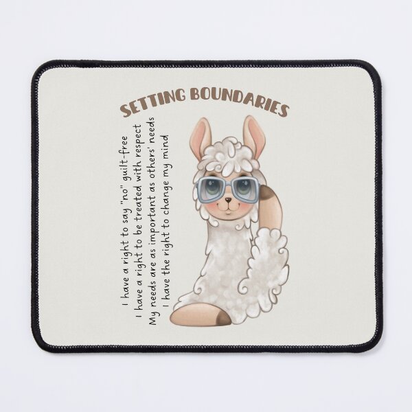 Item preview, No Drama Llama Collection, 2 of 3. Just a friendly reminder that you have the right to say no and be treated with respect. Setting boundaries can be hard, hope this helps designed and sold by Orianah.