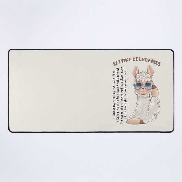 Item preview, No Drama Llama Collection, 2 of 3. Just a friendly reminder that you have the right to say no and be treated with respect. Setting boundaries can be hard, hope this helps designed and sold by Orianah.