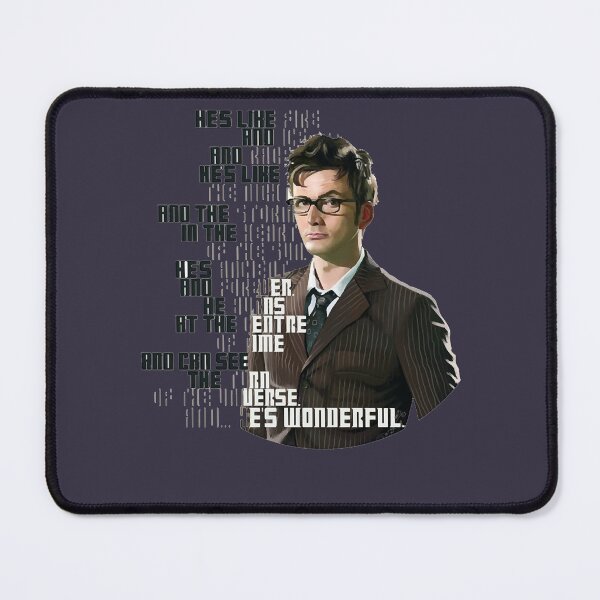 Item preview, Anniversary Gift 10th Doctor Gifts For Music Fan designed and sold by Shasta025Nancy.