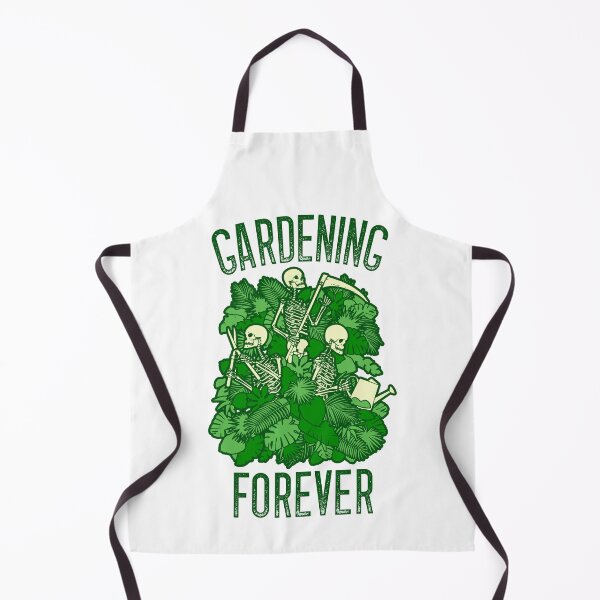 Item preview, Gardening Forever Funny Plant Lover Skeleton Goth Gardener designed and sold by GrandeDuc.