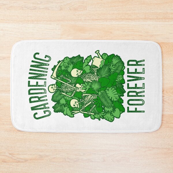 Item preview, Gardening Forever Funny Plant Lover Skeleton Goth Gardener designed and sold by GrandeDuc.