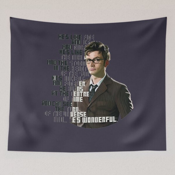 Item preview, Anniversary Gift 10th Doctor Gifts For Music Fan designed and sold by Shasta025Nancy.