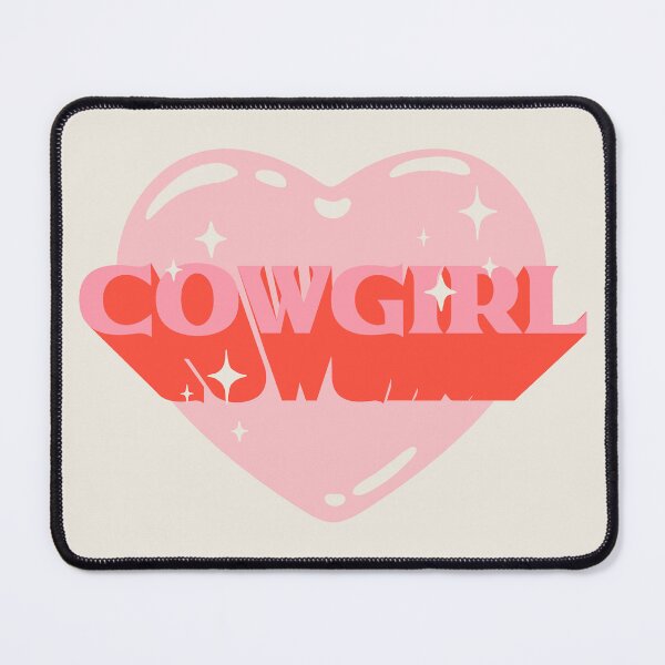 Item preview, COWGIRL | HOWDY Y'ALL Pink Cowgirl Heart Cowboy Rodeo Love Preppy Aesthetic | White Background designed and sold by PEARROT.