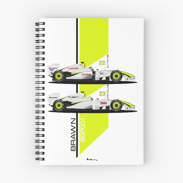 Item preview, Brawn Grand Prix - Brawn BGP001 - Barrichello - Button 2009 designed and sold by JageOwen.
