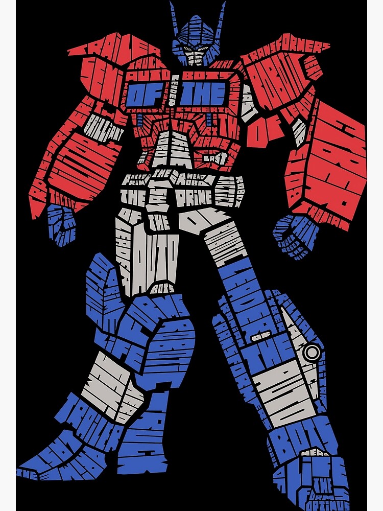 Transformers Autobot OptimusPrime Hero/Best Seller Design For You