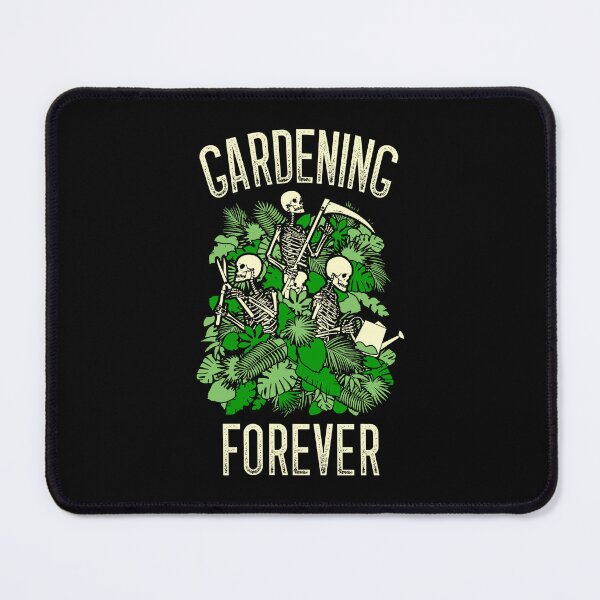 Item preview, Gardening Forever Funny Plant Lover Skeleton Goth Gardener designed and sold by GrandeDuc.