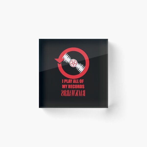 Item preview, I Play All Of My Records Backwards designed and sold by artpirate.