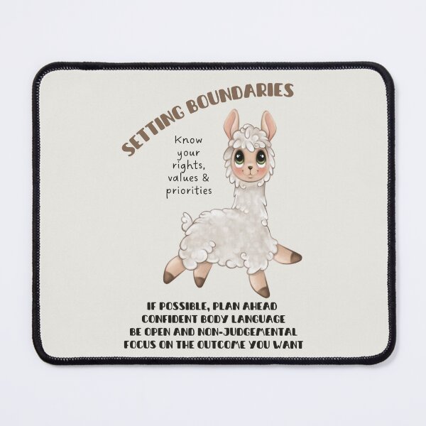 Item preview, No Drama Llama Collection, 3 of 3. Just a friendly reminder that you have the right to say no and be treated with respect. Setting boundaries can be hard, hope this helps designed and sold by Orianah.