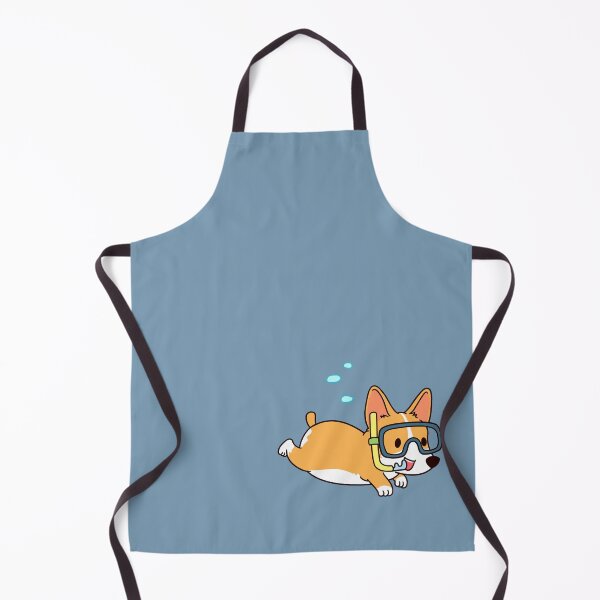 Item preview, Diving Corgi Diver Dog designed and sold by thepawster.