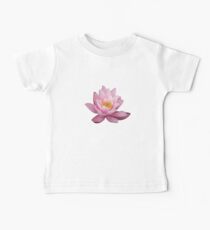 Isolated pink waterlily Baby Tee
