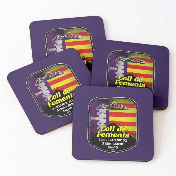 Item preview, Coll de Femenia Mallorca Spain Cycling Sticker T-Shirt 03 designed and sold by OuterShellUK.