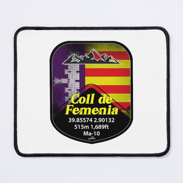 Item preview, Coll de Femenia Mallorca Spain Cycling Sticker T-Shirt 03 designed and sold by OuterShellUK.