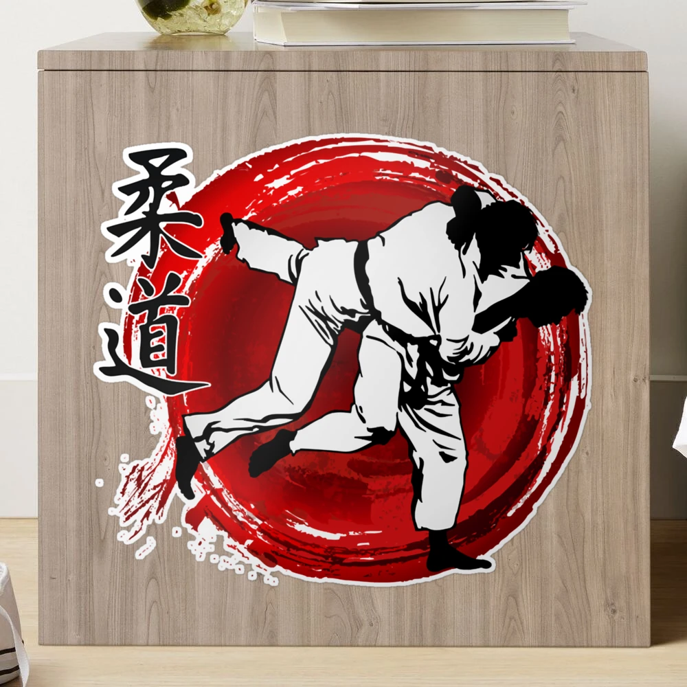 Funny Gift For Samurai Judo Sticker for Sale by HaagBachmann