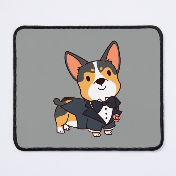 Artikelvorschau, Bräutigam Tri Color Corgi-Hochzeit entworfen und verkauft von thepawster.