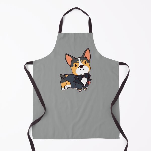 Item preview, Groom Tri Color Corgi Wedding designed and sold by thepawster.