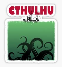 Cthulhu Jaws Sticker