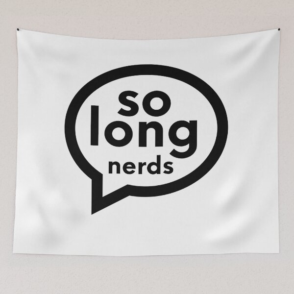 Item preview, Technoblade "so long nerds" designed and sold by Fine Art California.