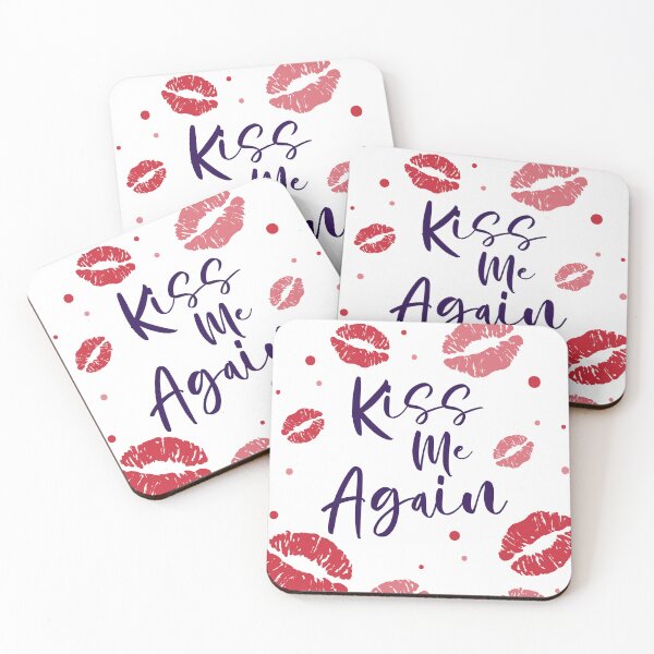 Item preview, Kiss Me Again - Naughty Red Lips Smooch designed and sold by The Patootoos.