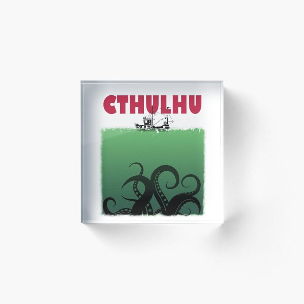 Cthulhu Jaws Acrylic Block