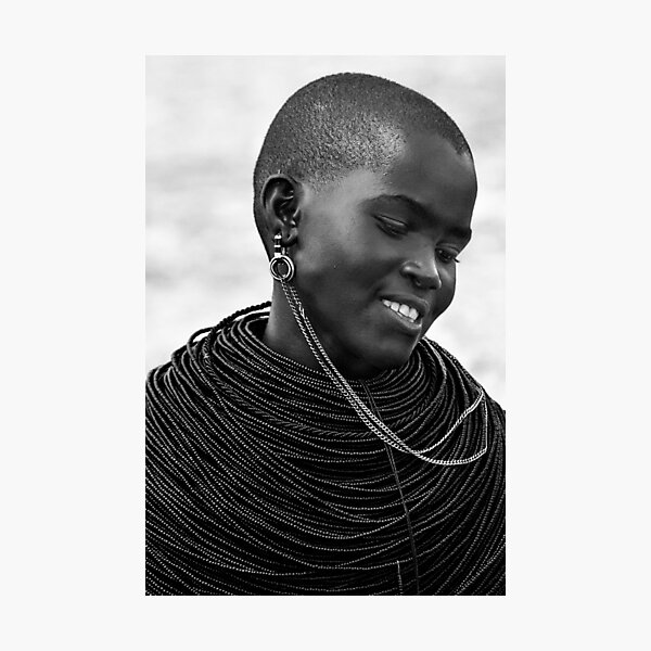 African Beauty Photographic Print