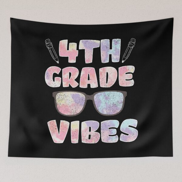Item preview, 4th Grade Vibes Teacher Student First Day Back To School designed and sold by PansyBoyd.