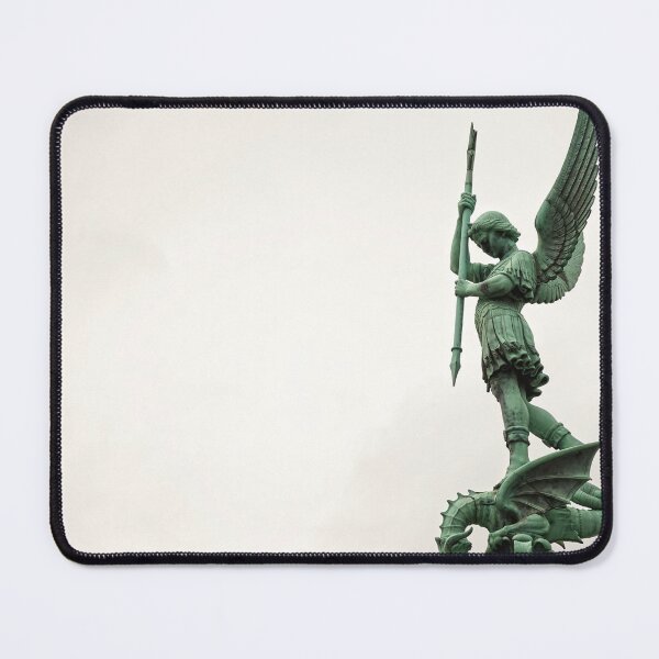 Item preview, Statue of Michael the Archangel in Lyon, France designed and sold by CarolinaReina.