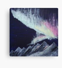 nordlys (northern lights) Canvas Print