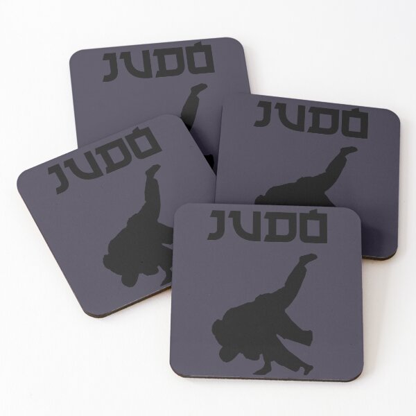 Aperçu de l'œuvre Funny Men Jujitsu Judo Japon Noir et Blanc créée et vendue par HaagBachmann.