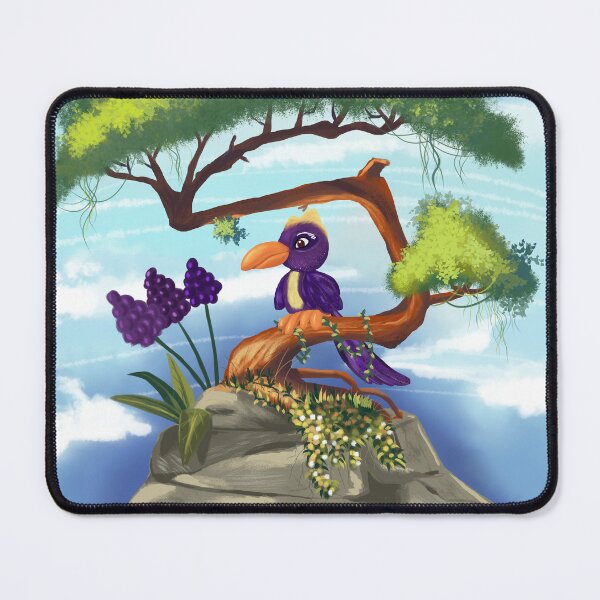 Item preview, Toucan in a tree illustration painting designed and sold by Missing In Art.