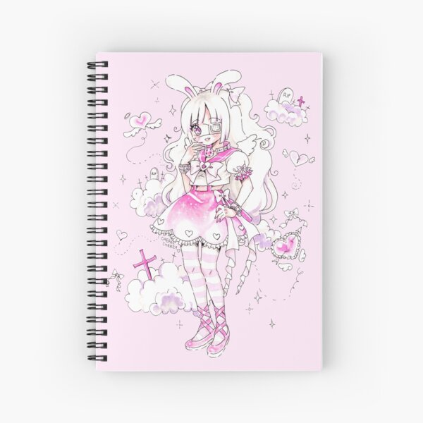 Anime Menhera chan sad why Spiral Notebook for Sale by uisch