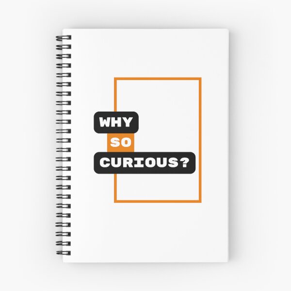 Item preview, Why So Curious | Funny Trending Quote designed and sold by YourMinimalist-.