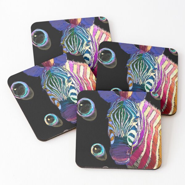 Item preview, Colorful Zebra Print designed and sold by allincolors.