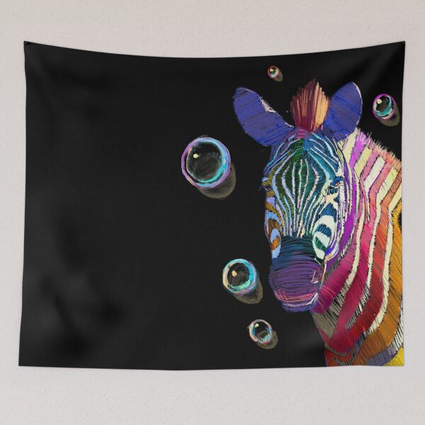Item preview, Colorful Zebra Print designed and sold by allincolors.