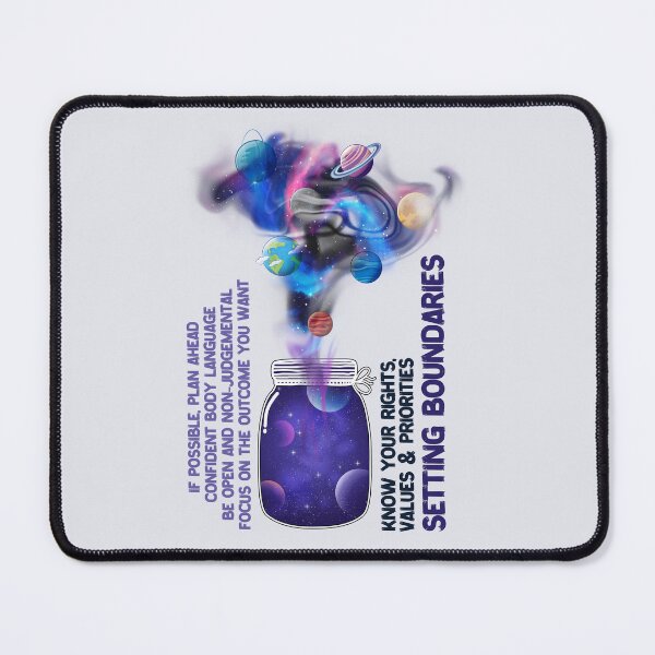 Item preview, Your universe, your boundaries collection, 3 of 3. Just a friendly reminder that you have the right to say no and be treated with respect. Setting boundaries can be hard, hope this helps. designed and sold by Orianah.