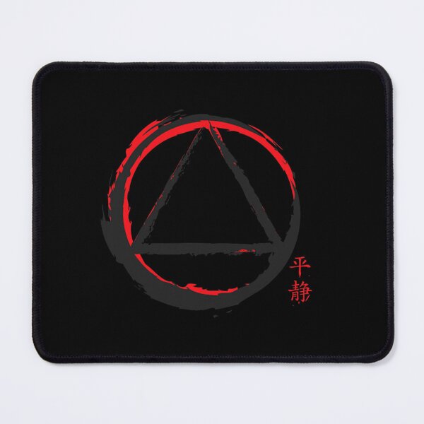 Item preview, AA Logo Symbol Serenity Recovery Sober Gift designed and sold by KnutMoser.