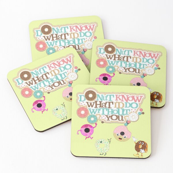 Item preview,  Donut party time - donut know what I'd do without you designed and sold by Arteartz.