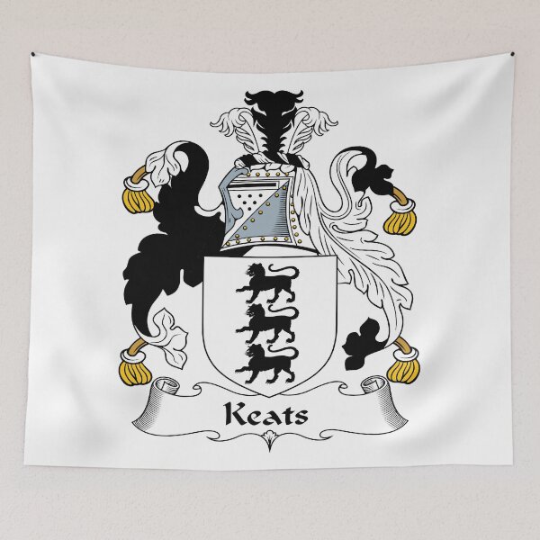 Item preview, Keats designed and sold by HaroldHeraldry.