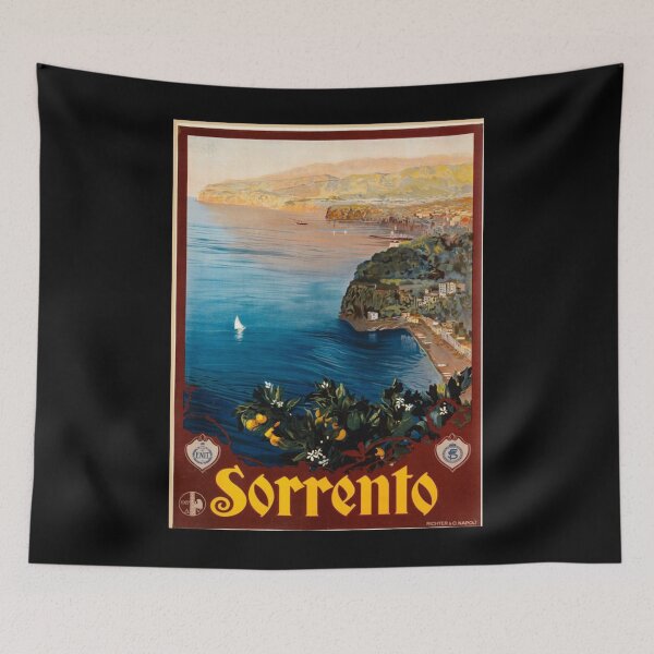 Item preview, Affiche de voyage vintage de Sorrente designed and sold by KnutMoser.