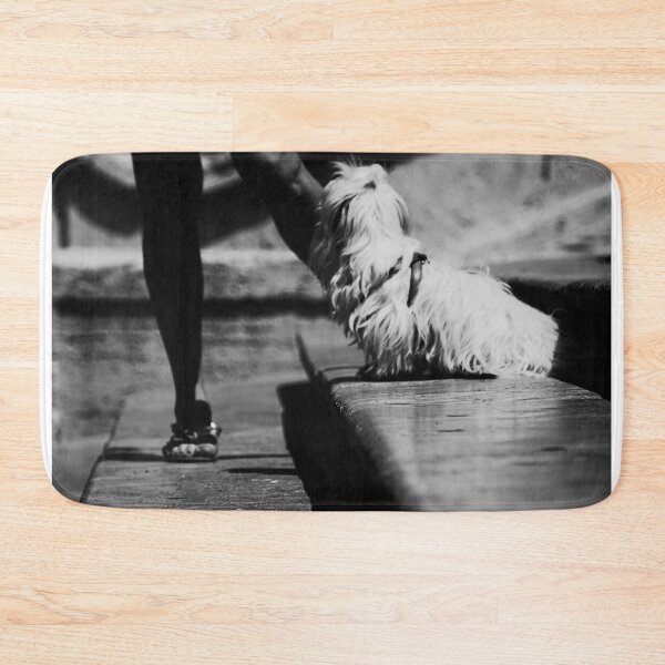 Item preview, A dog and a woman in the Spanish Place of Rome designed and sold by DavideGualtieri.
